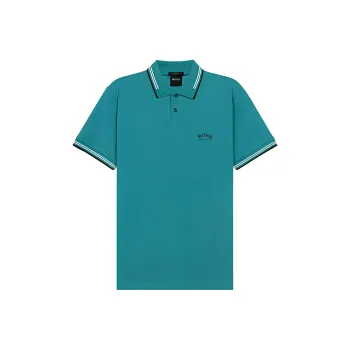 HUGO BOSS Polo Shirts Men Green