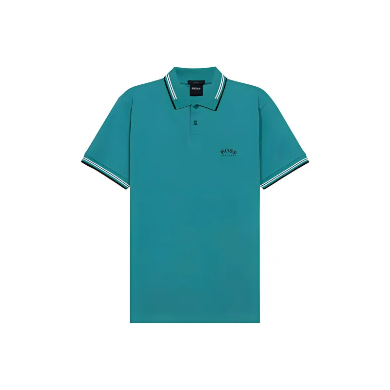 HUGO BOSS Polo Shirts Men Green-0