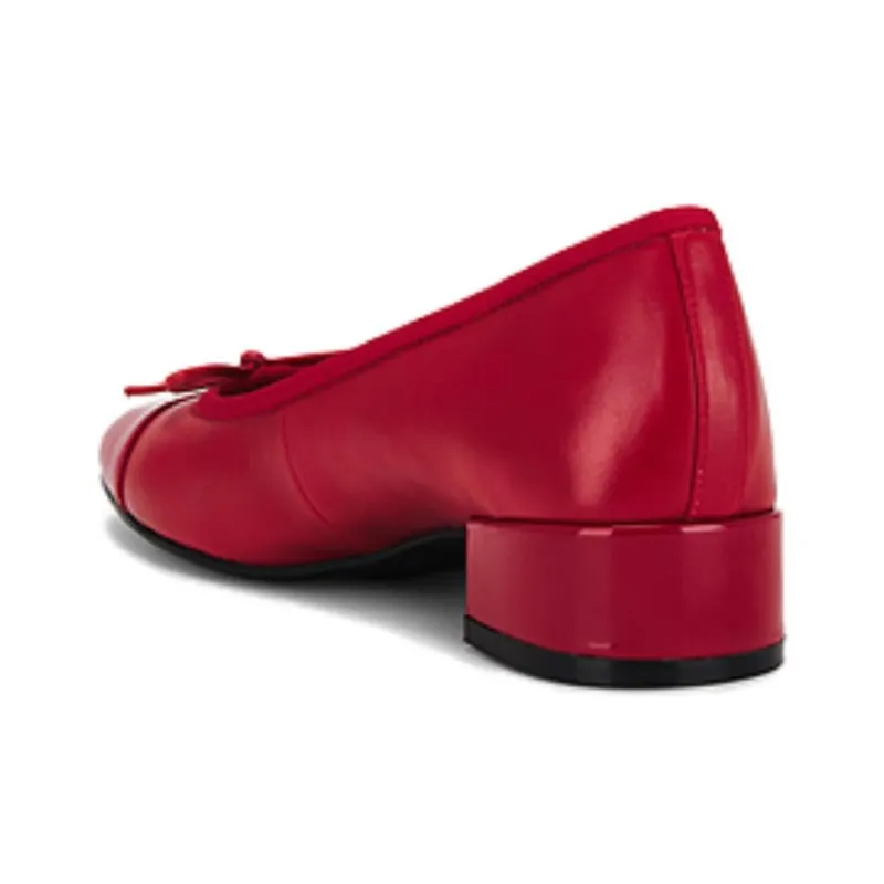 Jeffrey Campbell DANCERIE Chunky Heel High Heels 3.2cm Women's Red-2