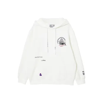 JACK JONES· x NBA Sweatshirt Men's Milk White