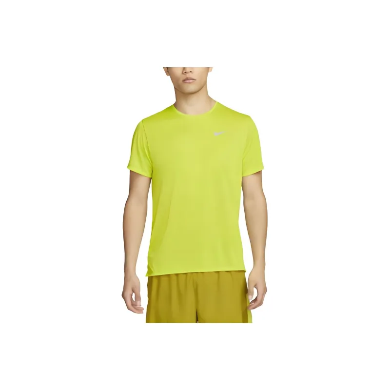 Nike T Shirts Men Yellow-0