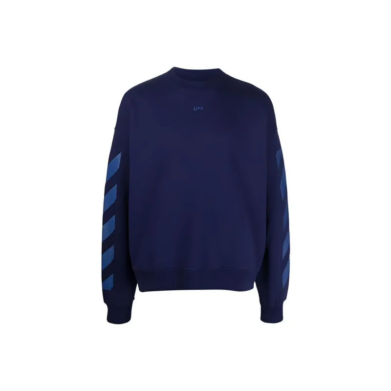 OFF WHITE FW21 Sweatshirts Men Blue-0