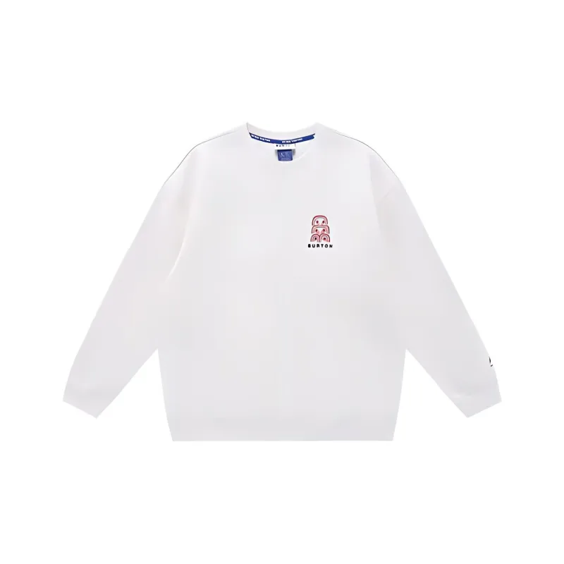 BURTON Board Sweatshirt Unisex White-0