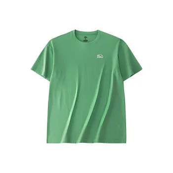 Anta Drop Shoulder Sleeve T-Shirt Men's Green
