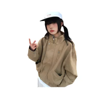 Weles Jackets & Coats Unisex Khaki