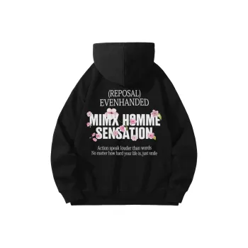 Mimx Homme Sweatshirt Unisex Black