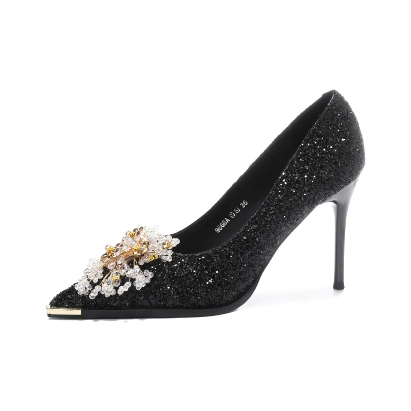 MADALLO High Heels Women's Red/Gold/Champagne/Black/Silver-16
