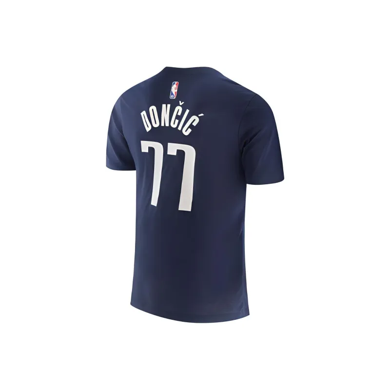 Jordan NBA Basketball Sports T Shirt Men's Navy Blue-1