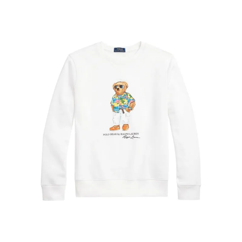 Polo Ralph Lauren Bear Printed Crewneck Sweatshirt-0