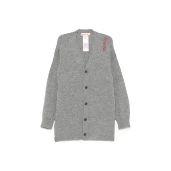 MARNI Logo embroidered Cardigan