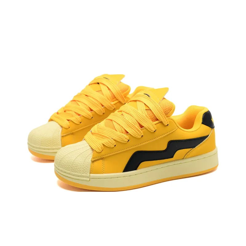 Circle Small Coverage Abrasion Resistant Lightweight Low Top Skateboard Shoes Unisex-23