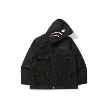 A BATHING APE Shark Multi Pocket Wide Jacket
