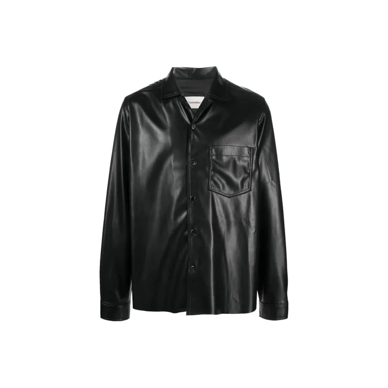 NANUSHKA Coated finish Shirt Jacket-0