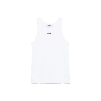 MSGM Ribbed Tank Top