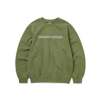 Thisisneverthat SS25 SS25 Sweatshirt Unisex Moss Green