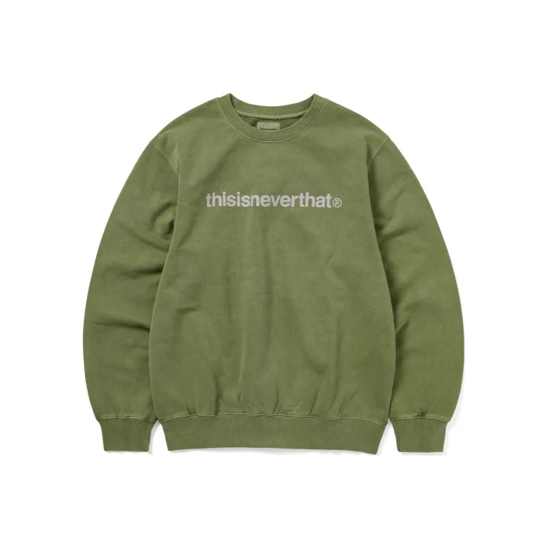 Thisisneverthat SS25 SS25 Sweatshirt Unisex Moss Green-0