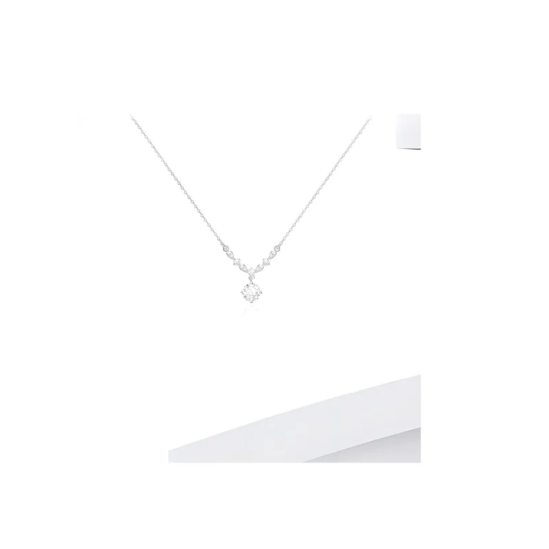 SECU Sterling Silver Necklaces Women's-3