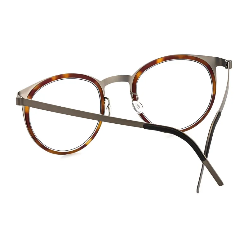LINDBERG Titanium Round Eyeglass Frames Unisex-3