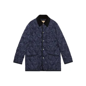 GUCCI Quilted Gg Jumbo Jacket