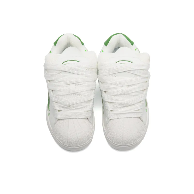 Circle Small Coverage Abrasion Resistant Lightweight Low Top Skateboard Shoes Unisex-18