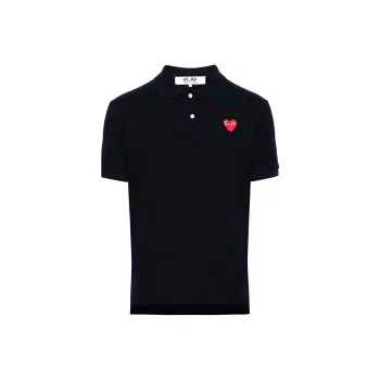 CDG Polo Shirts Men Blue