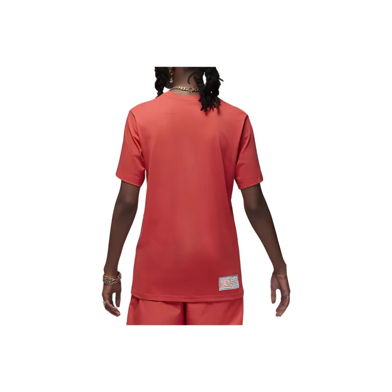 Jordan Flight Essentials T-Shirt Men's Orange Red-1
