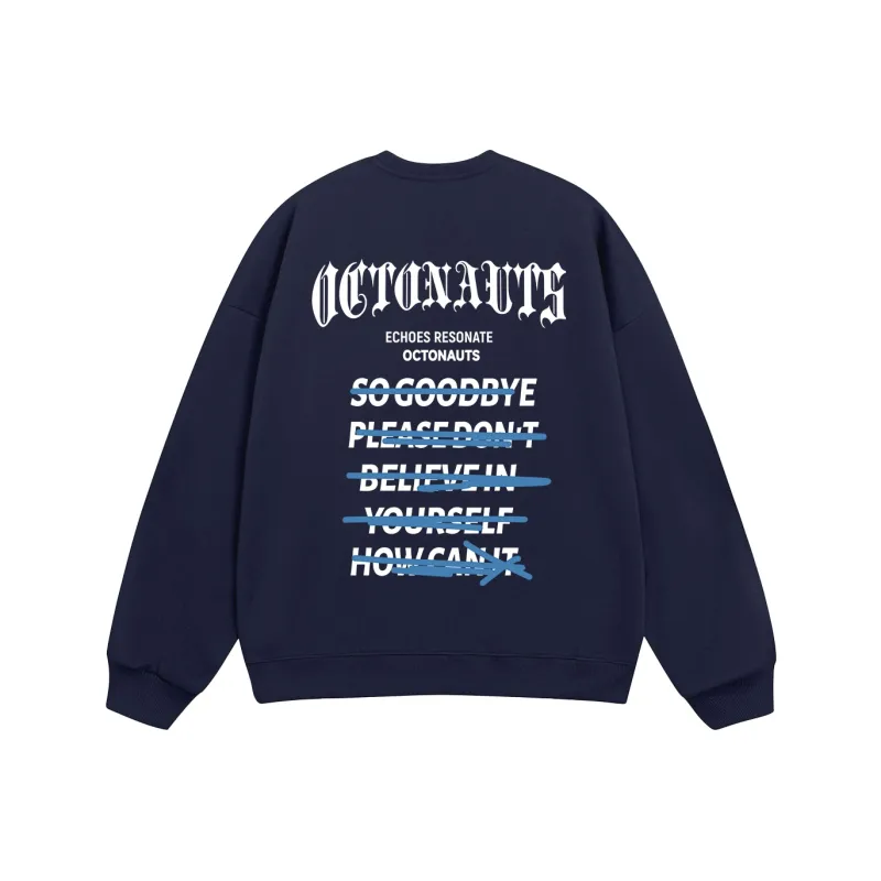 Small Columns Under The Sea Sweatshirt Unisex-7
