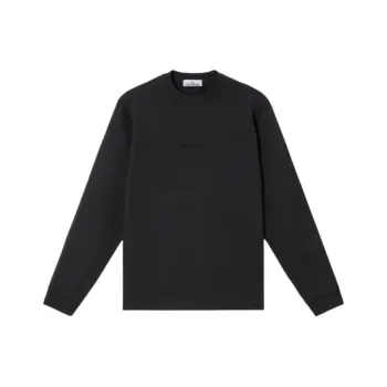 STONE ISLAND Logo Embroidered Sweatshirt