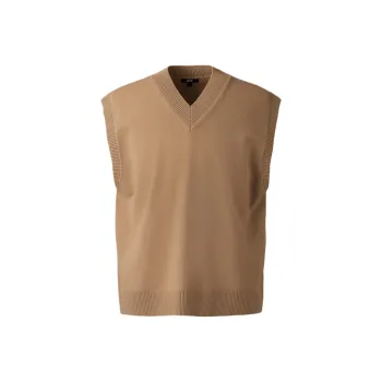 UNIQLO X Clare Waight Keller Collaboration Collection C Collection SS25 Tank Top Men's Light Coffee