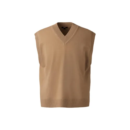 UNIQLO X Clare Waight Keller Collaboration Collection C Collection SS25 Tank Top Men's Light Coffee