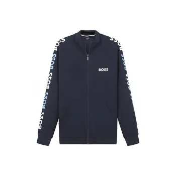 HUGO BOSS Jackets Men Dark Blue