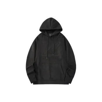 Suamoment Spring And Fall Loose Fit Casual Couple Trendy Hooded Unisex