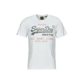 SUPERDRY T Shirts Men White