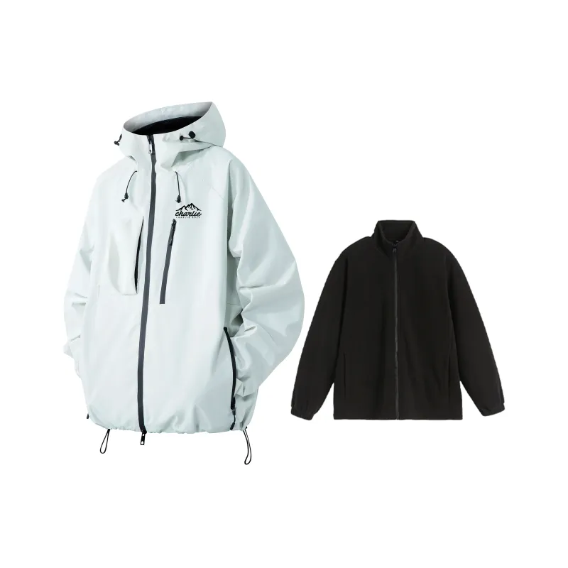 CHARLIE GOLF Water Resistant Windproof Wear Resistant Windbreaker Jacket Unisex-13