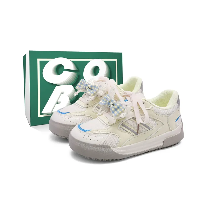 Cob Slip Resistant, Lightweight, And Breathable Low Top Skateboard Shoes Women's-12