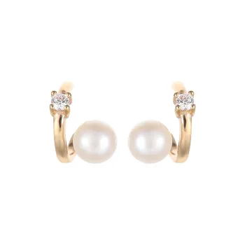 WAW Real Gold Plating Earrings Women's