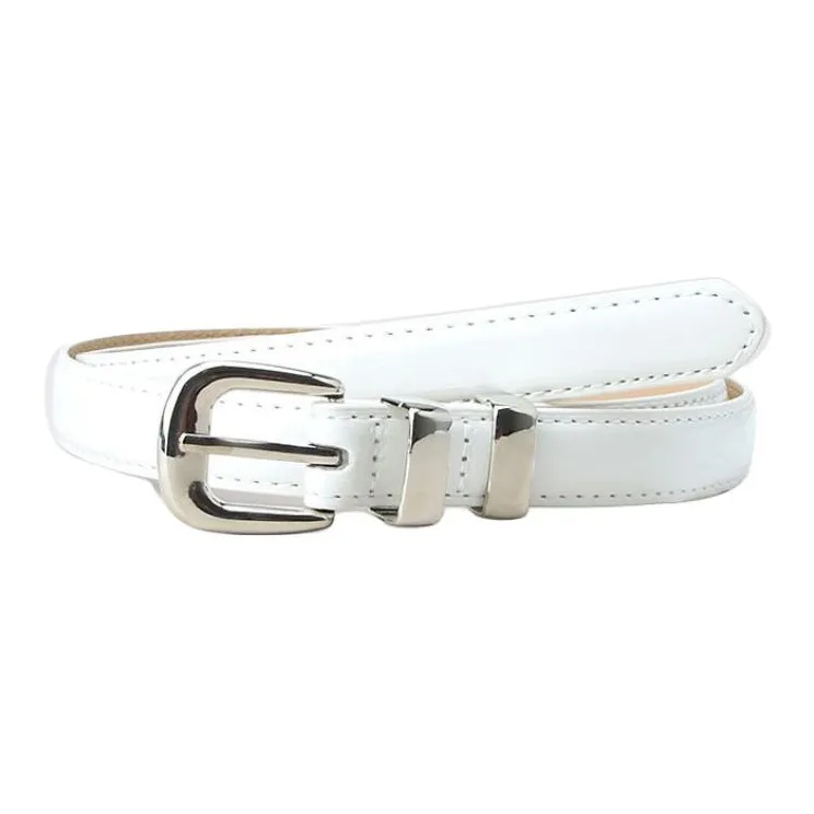 JEANSWEST PU Leather Belts Women's 2CM-0