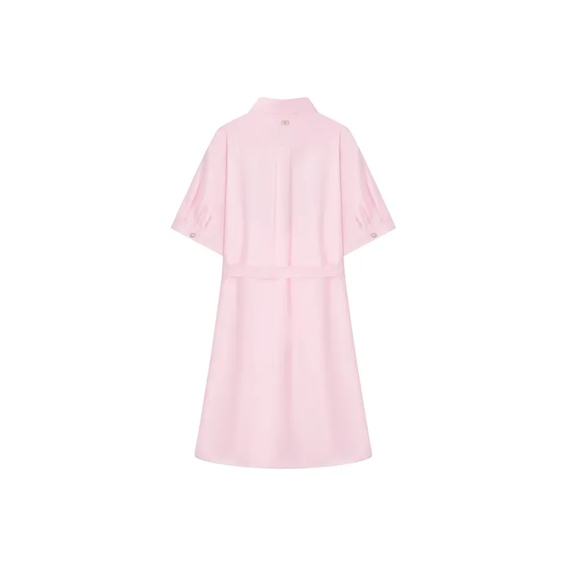 Teenie Weenie Short Sleeved Dress Women's Pink-1