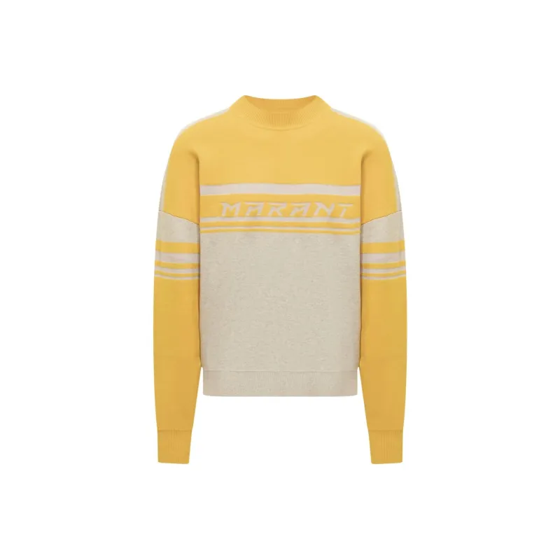 ISABEL MARANT Logo Knitted Crewneck Jumper-0