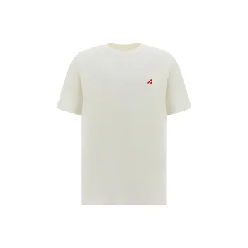AUTRY Logo Patch Crewneck T Shirt