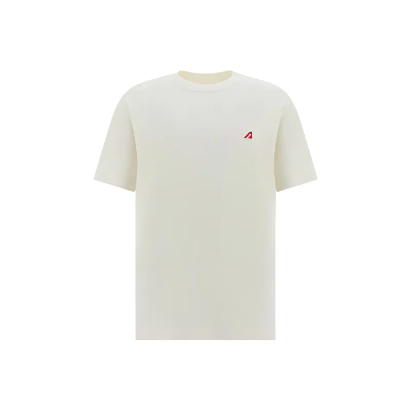 AUTRY Logo Patch Crewneck T Shirt-0