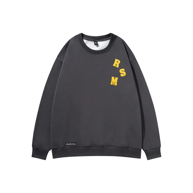 RASHOMONG Sweatshirt Unisex White-18