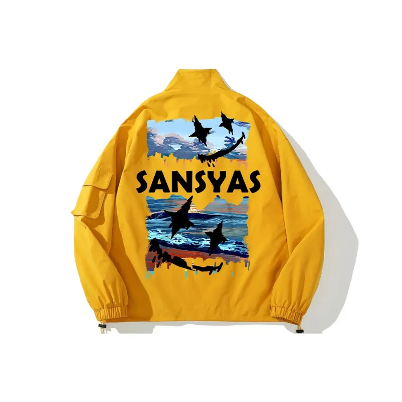 SANSYAS Jackets Unisex-4