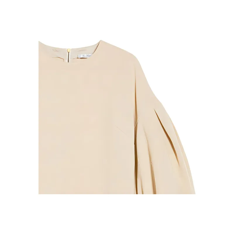 MaxMara SS24 Long Sleeved Dresses Women's Ivory-5