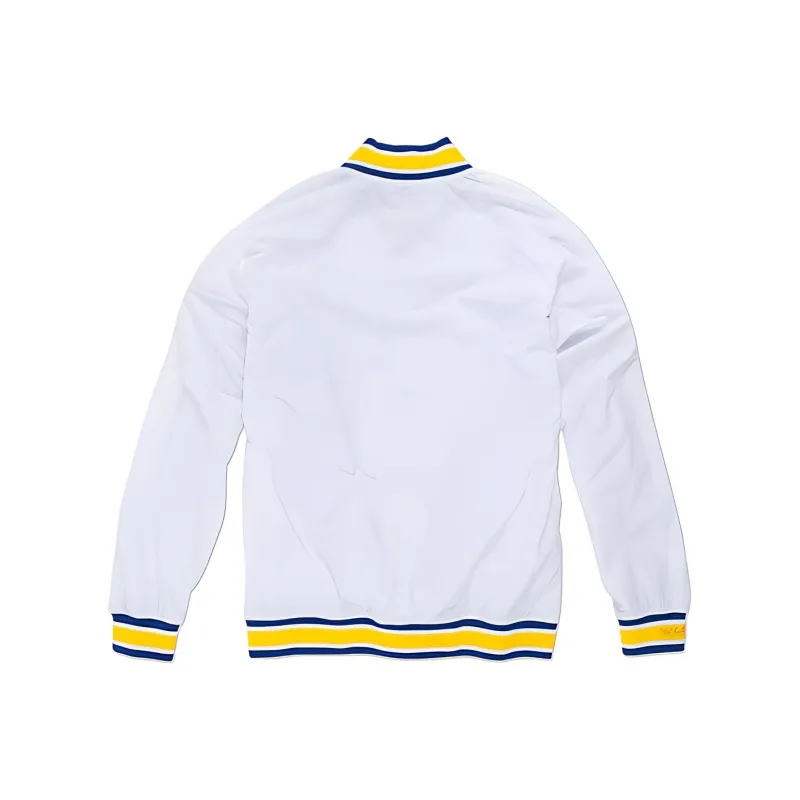 Mitchell & Ness Jacket Unisex White-1
