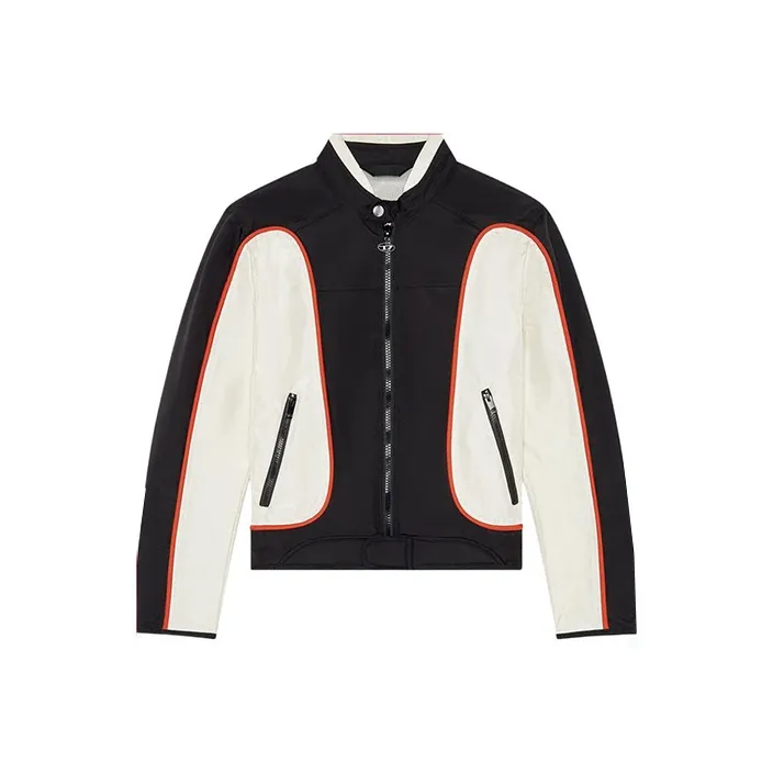 DIESEL J Blink Colour block Biker Jacket-0