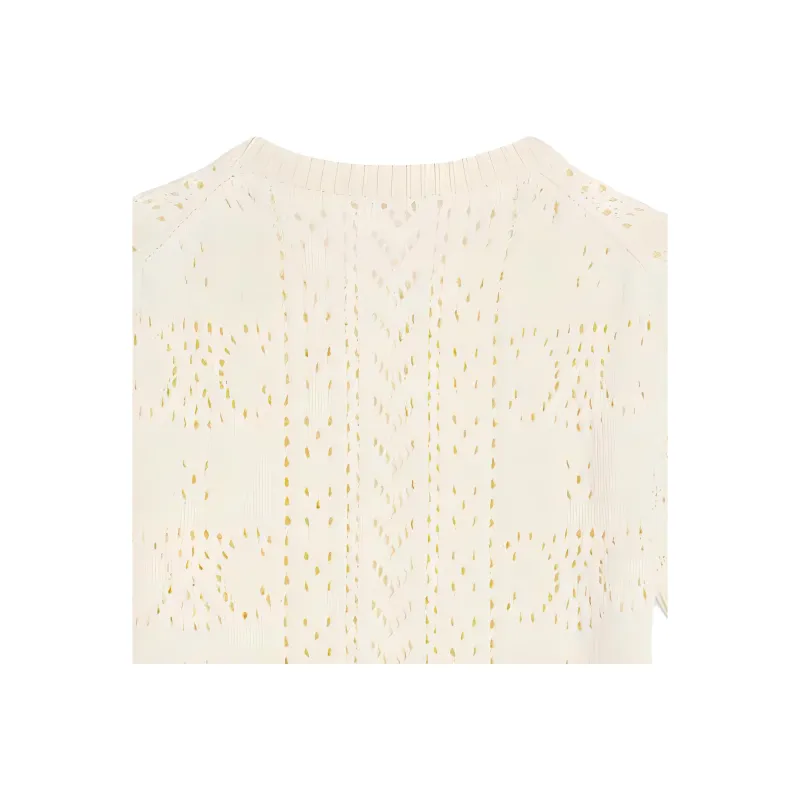 CELINE SS23 Knitwear Women's Ecru-4