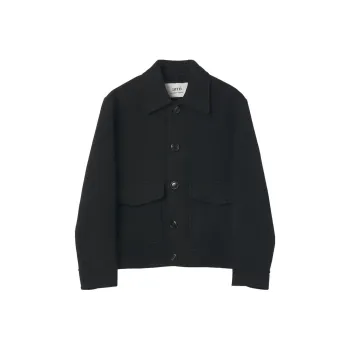 AMIPARIS Double Face Boxy Jacket
