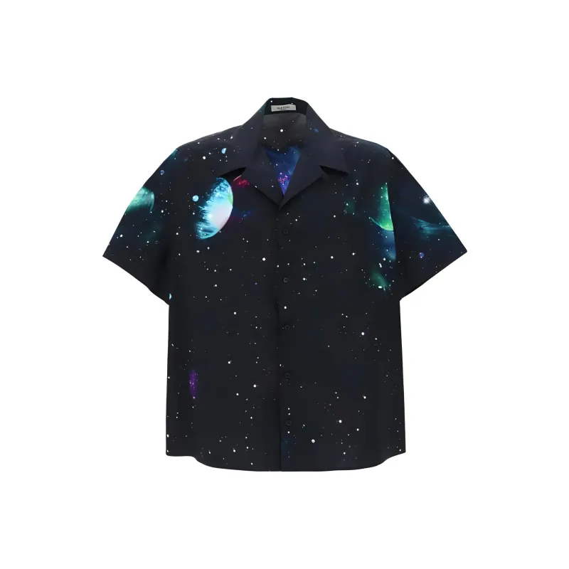 Valentino Shirts Men Black-1
