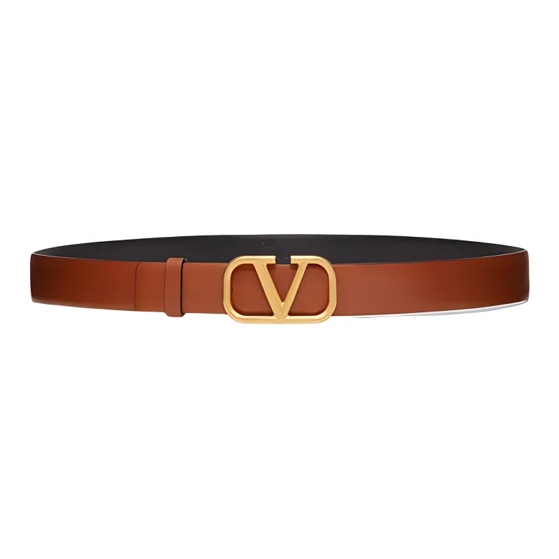 Valentino V Logo Signature Belt-0